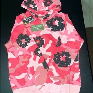 Denim Tears The Cotton Wreath Sweatshirt Pink Camo